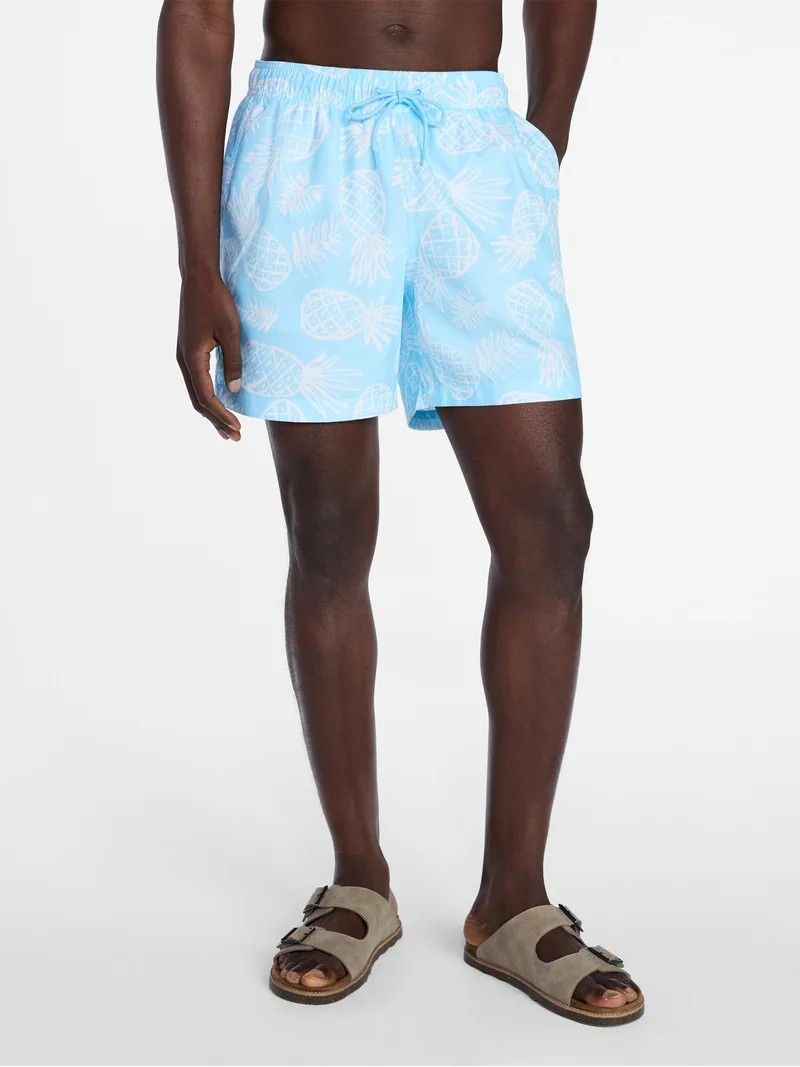 George Men's and Big Men's Swim Shorts, 6" Inseam, Sizes S-3XL | Walmart (US)