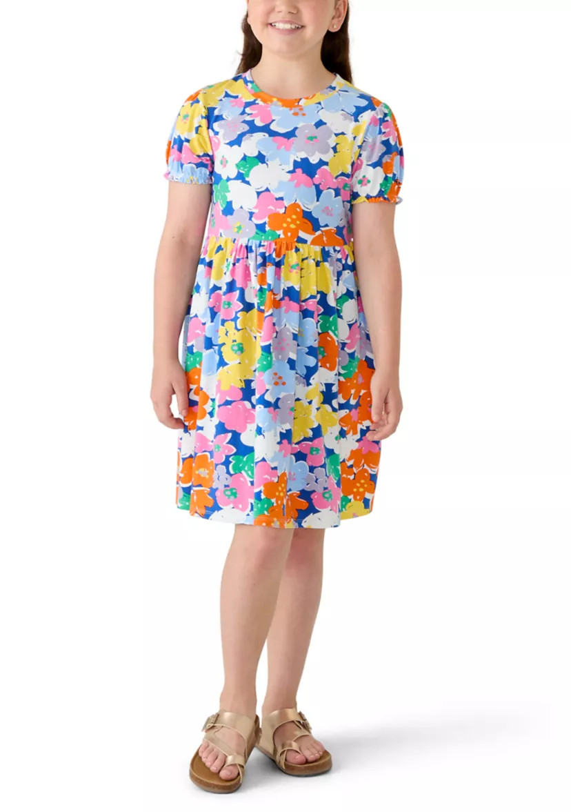 Girls 7-16 Floral Knit Dress | Belk