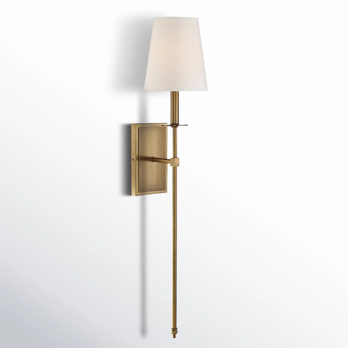 Jillian 1-Light Wallchiere in Warm Brass | Wayfair North America