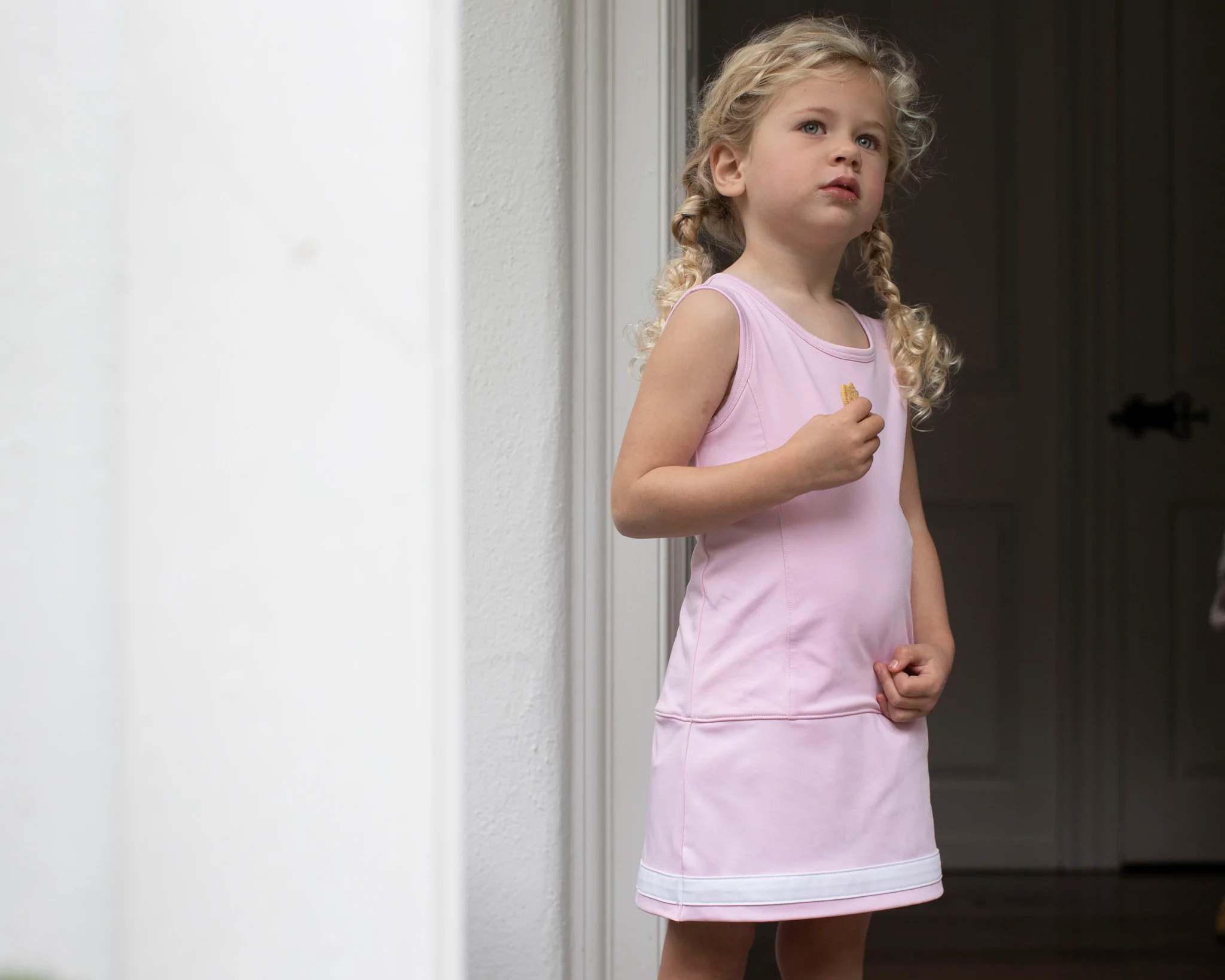 GIRLS Hadley Dress | Club & Court