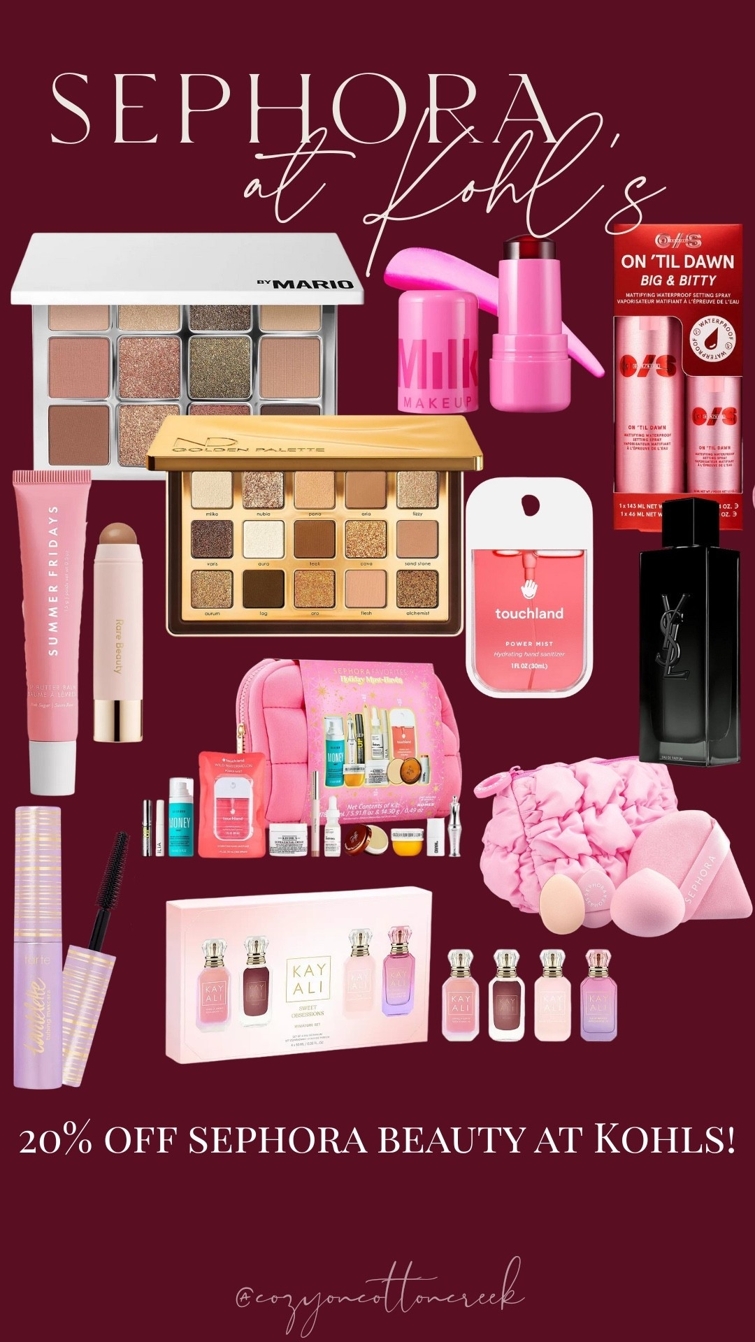 20% off beauty with Sephora at Kohls!

#LTKGiftGuide #LTKSaleAlert #LTKBeauty