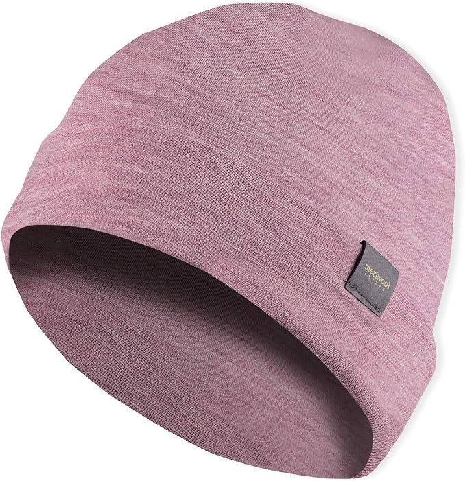 MERIWOOL Unisex Merino Wool Cuff Beanie Hat - Choose Your Color | Amazon (US)