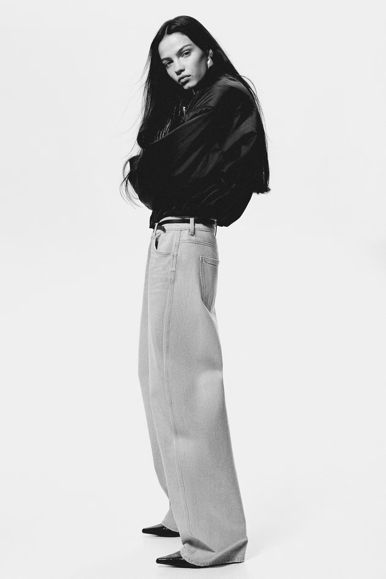 Barrel Leg High Waist Jeans | H&M (UK, MY, IN, SG, PH, TW, HK)