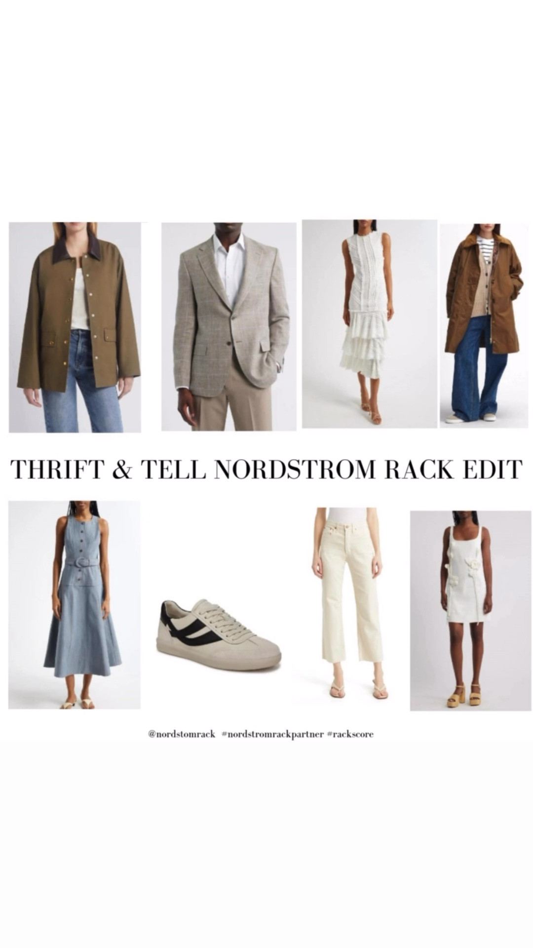 I have rounded up my favorite new designer arrivals from Nordstrom Rack arrivals from brands including Farm Rio, Frame, Barbour, Joe’s, AG, and Pistola  

GET $10 OFF a single purchase through Wednesday, December 10! Join The Nordy Club to enjoy this one-time-use discount. Terms apply  

 #nordstromrackpartner #rackscore @rackscore 

#LTKFindsUnder100 #LTKSaleAlert #LTKGiftGuide