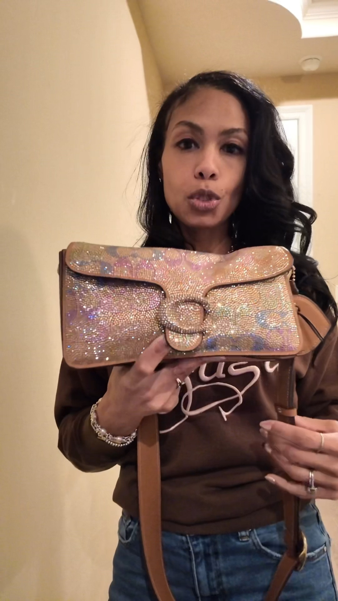 7 ways to wear the Crystal Rainbow Tabby26 #crystaltabby26 #COACHTABBY