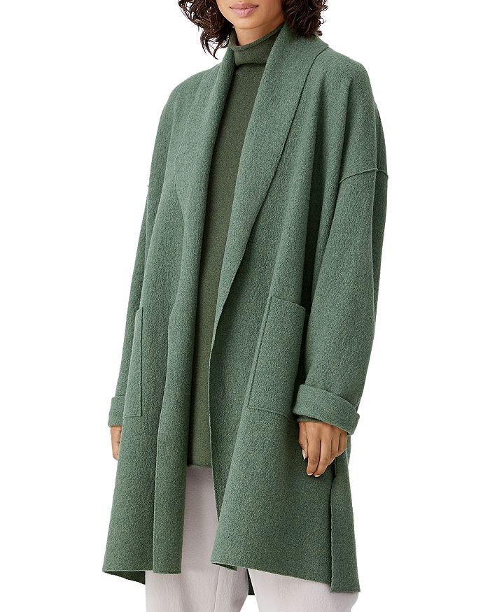 Shawl Collar Wool Swing Coat | Bloomingdale's (US)
