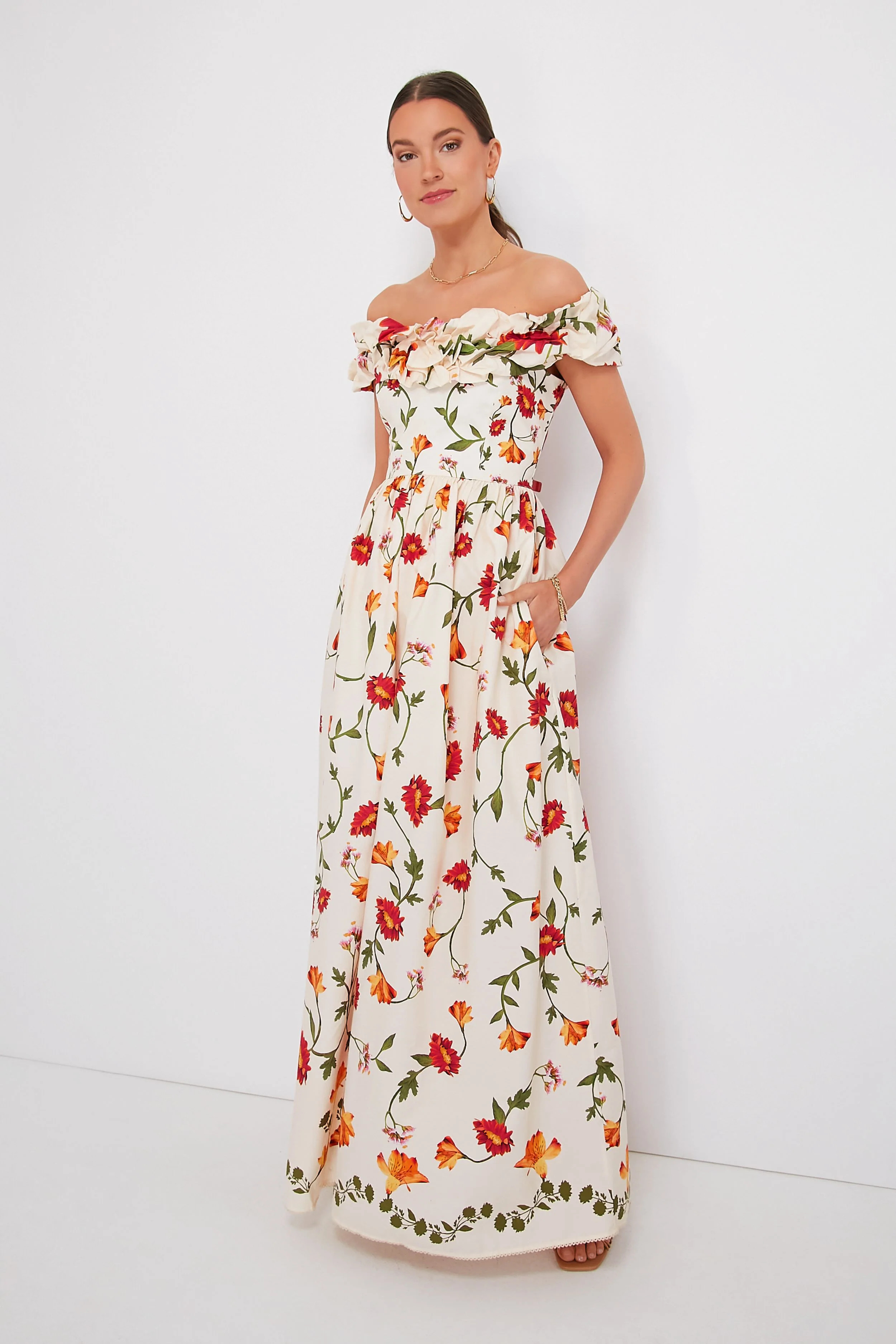 Oasis Espliego Maxi Dress | Tuckernuck (US)