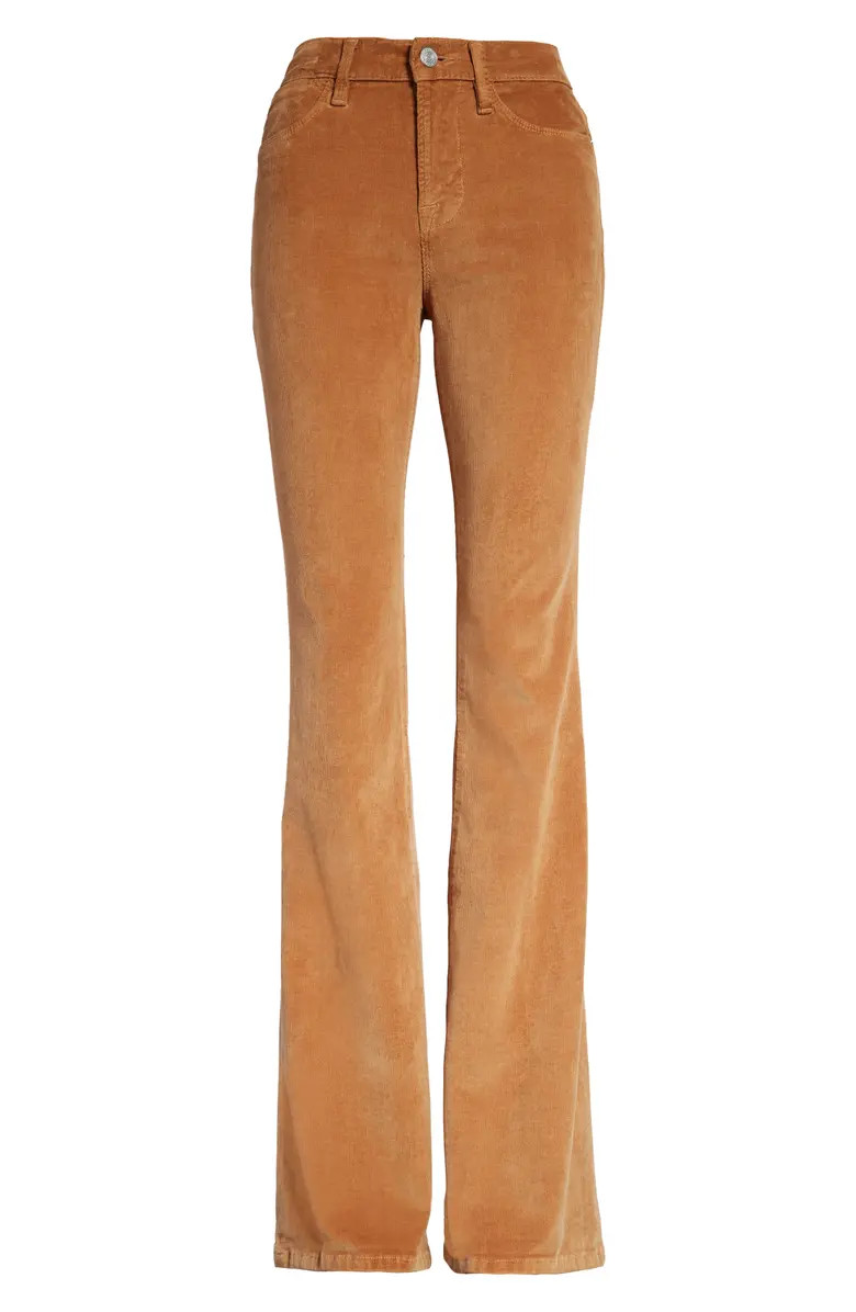FRAME Le High Waist Flare Corduroy Pants | Nordstrom | Nordstrom