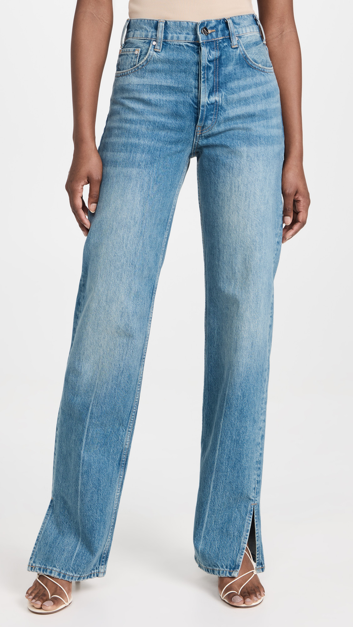 ANINE BING Roy Jeans Nordic Blue 31 | Shopbop