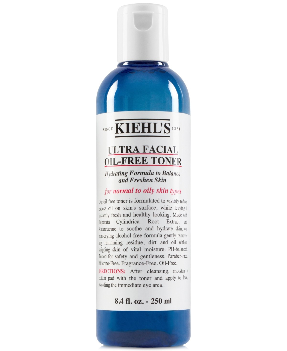 Kiehl's Since 1851 Ultra Facial Oil-Free Toner, 8.4-oz. | Macy's