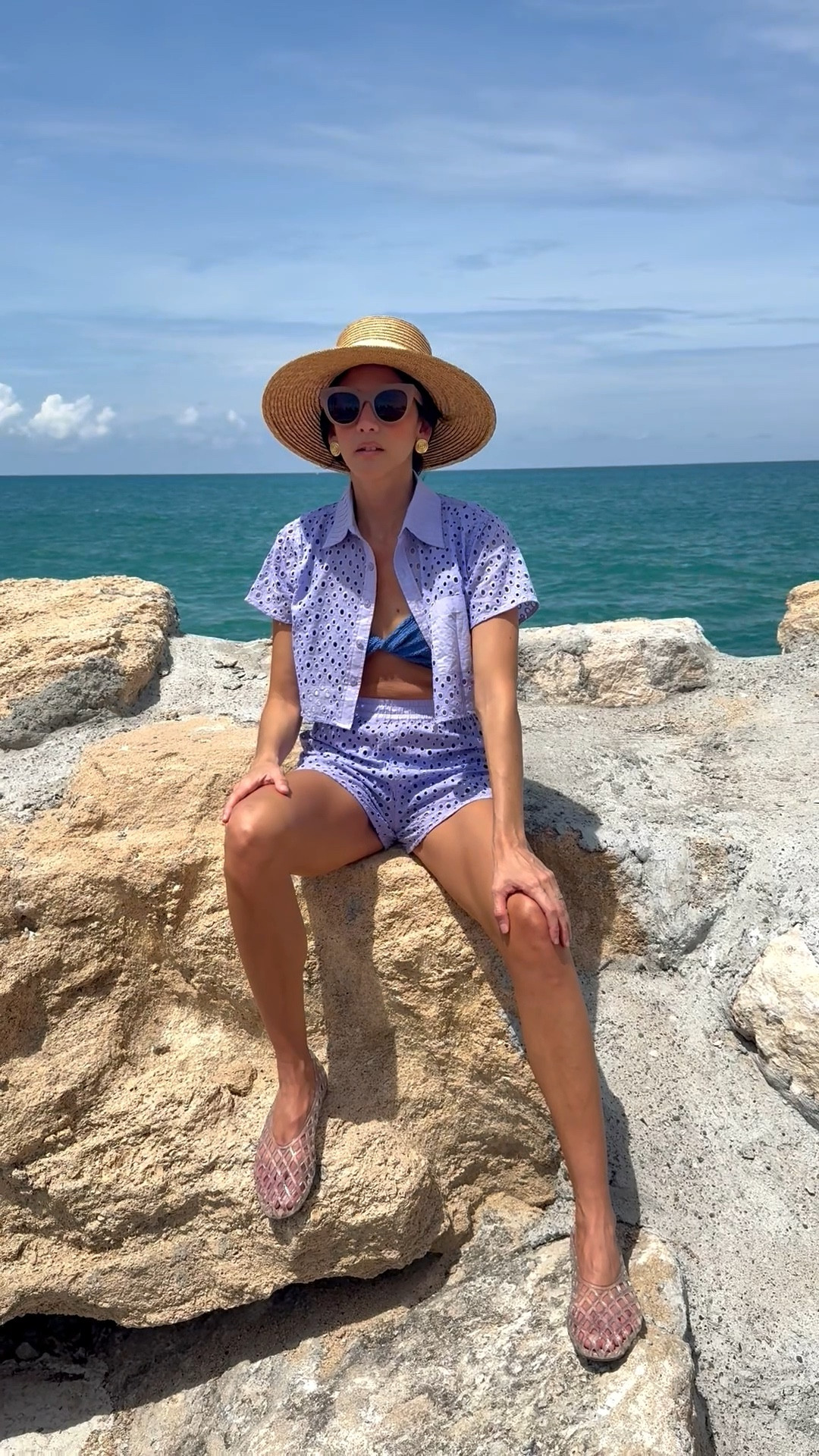 Matching set to take a breather in this heat 

#LTKgrwm #LTKootd #LTKTravel