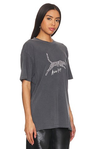 Walker Tee Spotted Leopard in Washed Black | Revolve Clothing (Global)