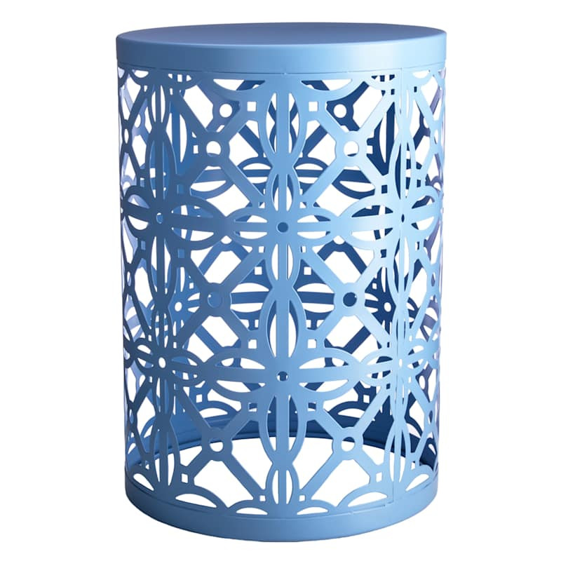 Providence Blue Metal Plant Stand, 20" | At Home