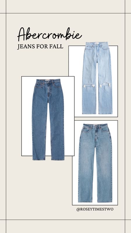 Abercrombie jeans for fall!

Denim, fall, Abercrombie