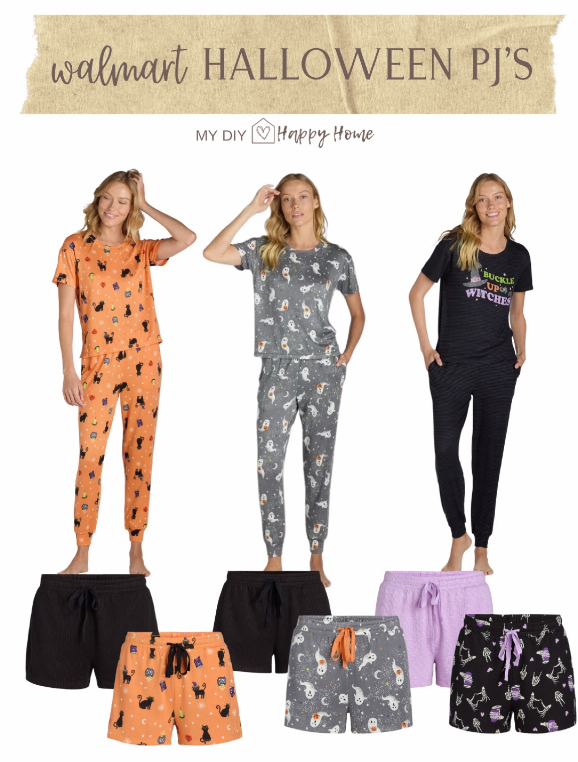 Cute and affordable Halloween themed pjs

Sets with pants or a 2 pack of shorts 

#LTKFindsUnder50 #LTKMidsize #LTKSeasonal