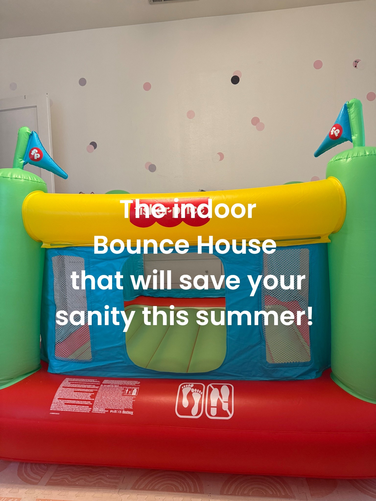 If you’re a toddler mom looking for an indoor activity that burns energy and gives you a break, this is it. Perfect for hot summer days, rainy weekends, or just when you need 30 minutes of peace. Fits in a bedroom, inflates in seconds, and has kept my 2 and 5 year old busy for days. #indoorbouncehouse #toddleractivity #summerwithkids #momfinds #ltkunder100 #ltkhome #ltkfamily #kidsplayideas #momlifehack #playroomideas #toddlerfun #momhack #stayathomemomlife #ltkmom #bouncehousefun

#LTKSummerEdit #LTKFindsUnder100 #LTKKids