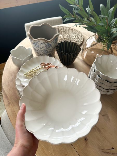 Magnolia Tip! When you go visit magnolia in Waco not only do you get 10% off in all shops but as long as they have items online they will ship everything to you! I had to have these dishes!

#LTKhome #LTKSeasonal #LTKsalealert