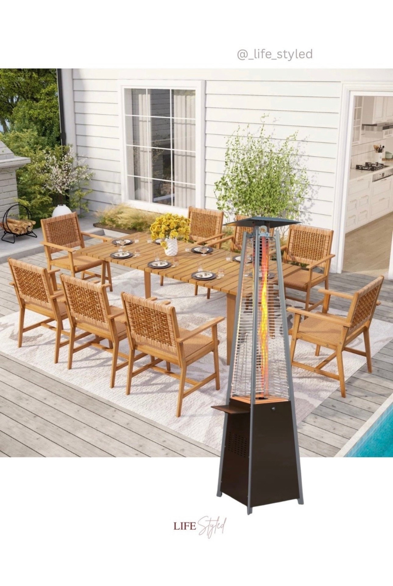 If lost, definitely on the patio ✨

#LTKHome #LTKSeasonal #LTKSaleAlert