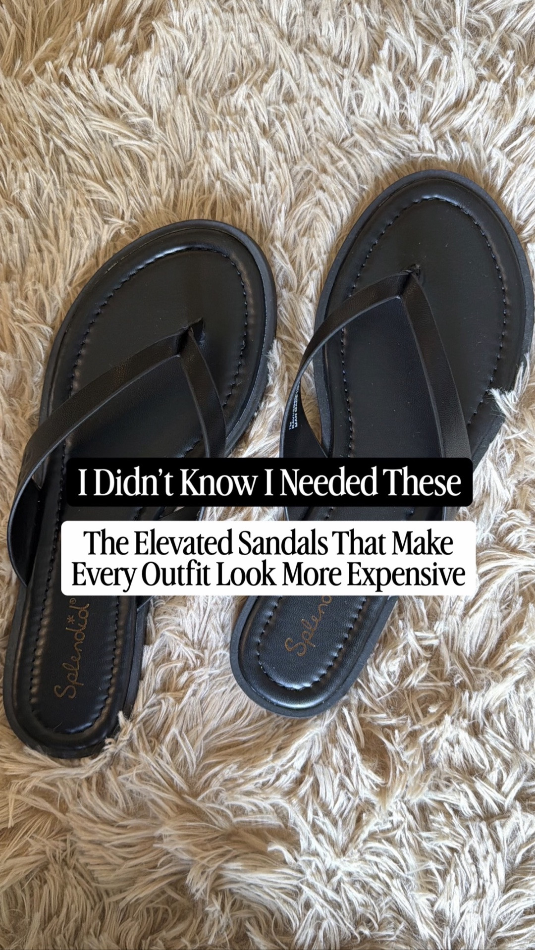 These leather sandals were such a good find 🤍 @Splendid 
They instantly elevate even the simplest outfit—from linen pants to denim or shorts—and they’re comfortable enough for everyday wear.

They run true to size! I bought my usual size 7 and they fit perfectly.

Also… they come in the most beautiful olive green color and I’m seriously tempted 👀✨

Sizing:
Sandals: Size 7 (TTS)

#LTKStyle #LTKShoeCrush #EverydayStyle #NeutralStyle #SummerStyle #EffortlessStyle

#LTKMothersDay #LTKmomlife