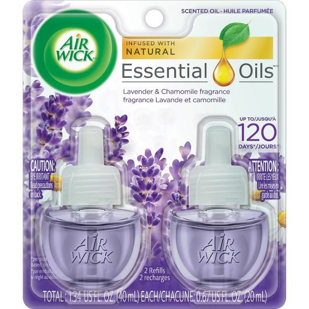 Air Wick Lavender & Chamomile Scented Oil Refills | Target