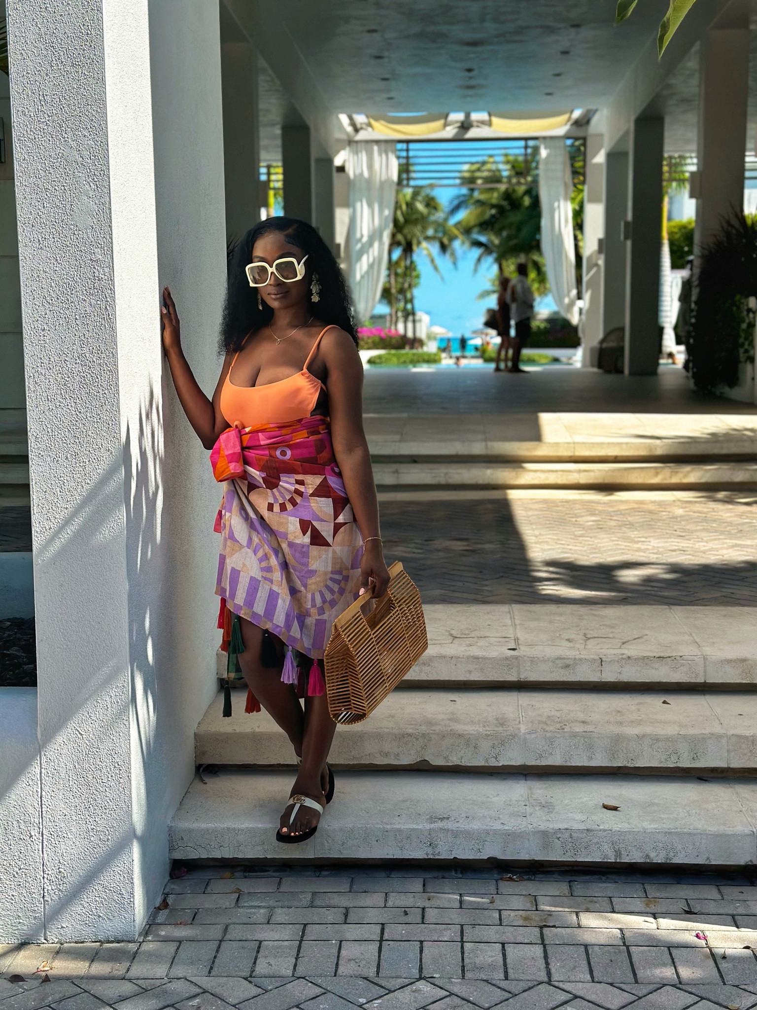 OOO 😎☀️🌴 The swimsuit is from Andrea Iyamah. #turksandcaicos

#LTKstyletip #LTKswim #LTKtravel