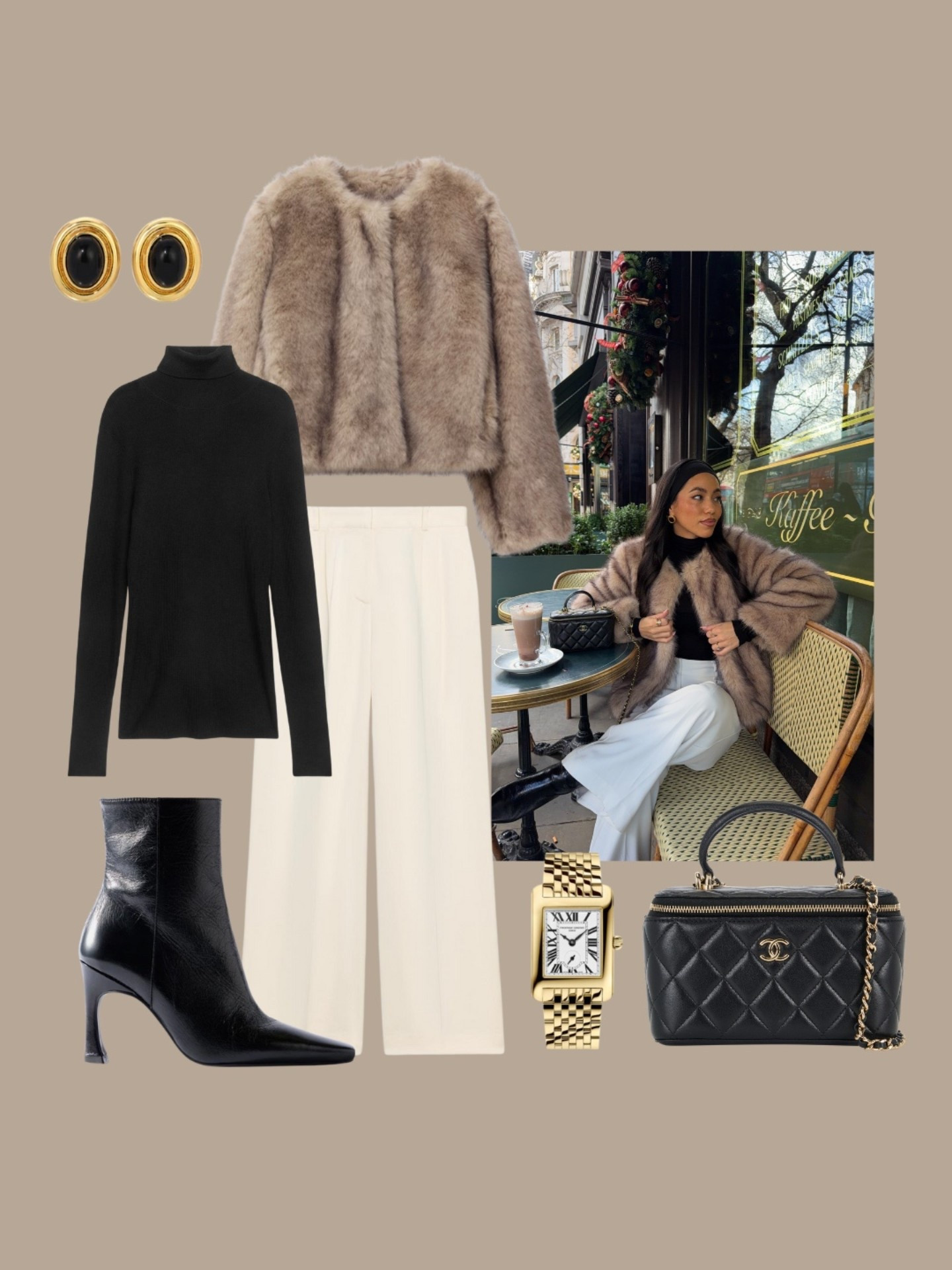 Cosy and warm in this faux fur jacket from & Other Stories, styled with a simple tailored look

#LTKstyletip #LTKwinter