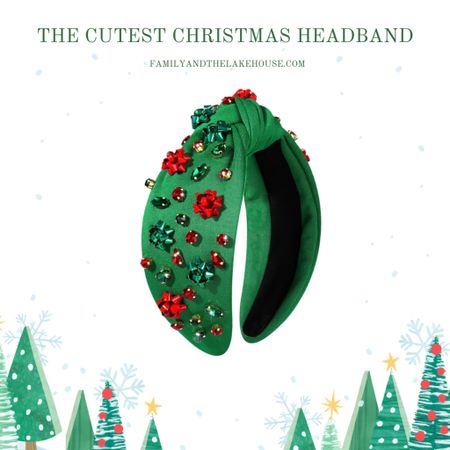 The CUTEST Christmas headband!

#LTKSeasonal #LTKHoliday #LTKGiftGuide