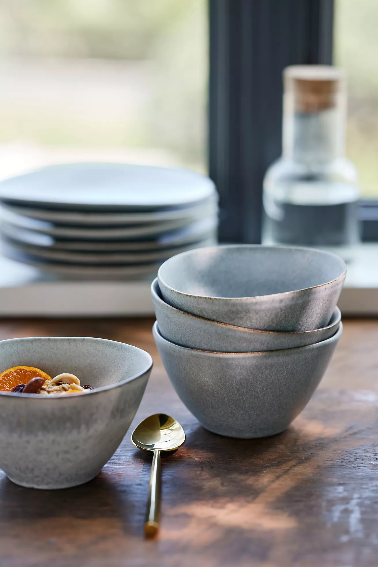 Jasper Portuguese Cereal Bowls, Set of 4 | Anthropologie (US)