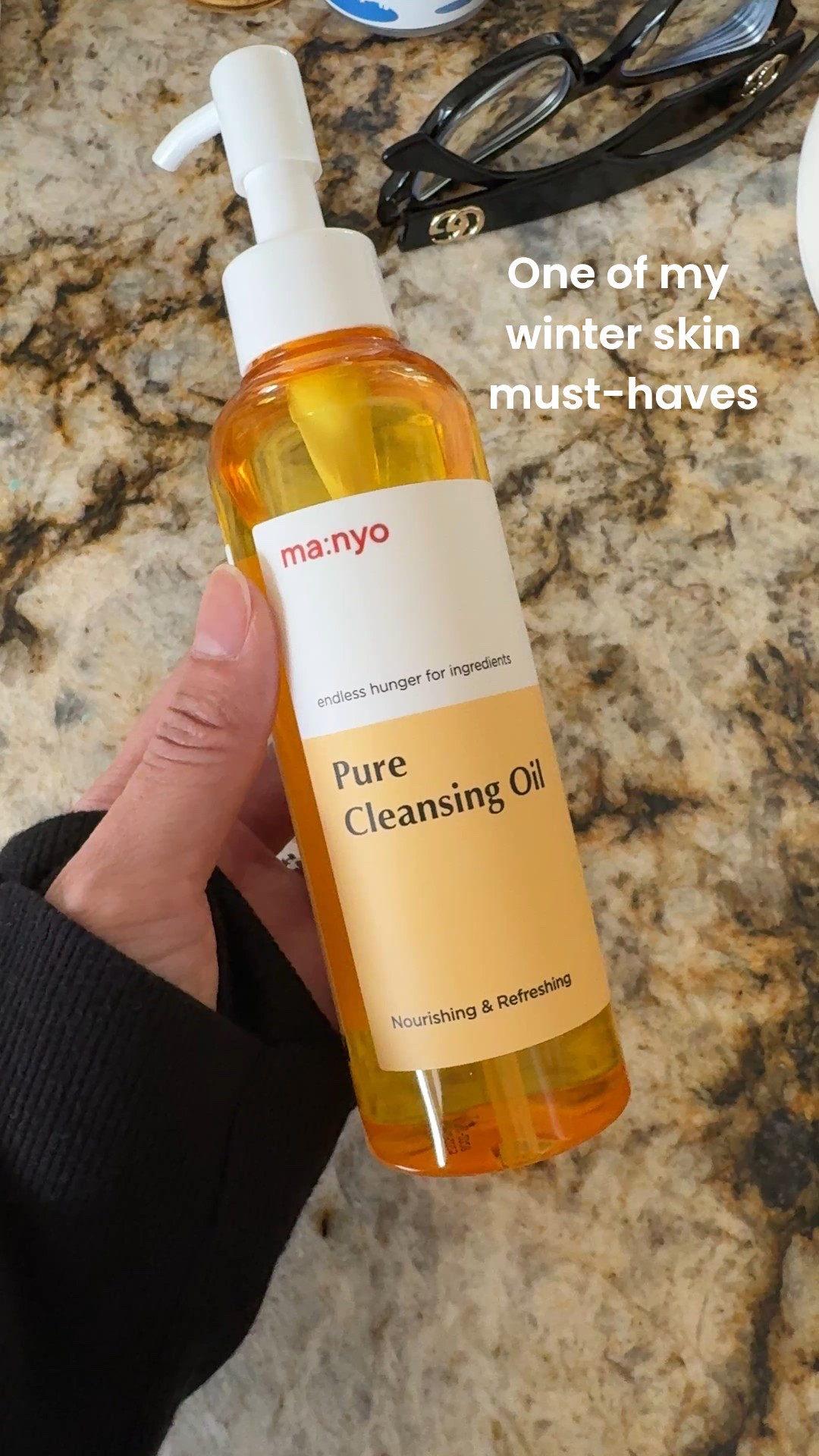 One of my winter skin must-haves. This cleansing oil works well and doesn’t dry out my skin. I use it during the colder months. Takes off makeup easily too; especially mascara. Gentle, light citrus scent. Foam up in hands first, cleanse face, then apply water to rinse  

#LTKBeauty #LTKOver40 #LTKFindsUnder50