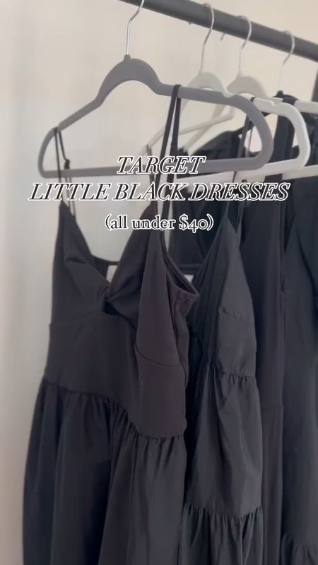 little black dresses on sale for under $40 // all non-maternity and size small 

spring dress, summer dress, vacation dress, pregnancy style 

#LTKfindsunder50 #LTKstyletip #LTKsalealert