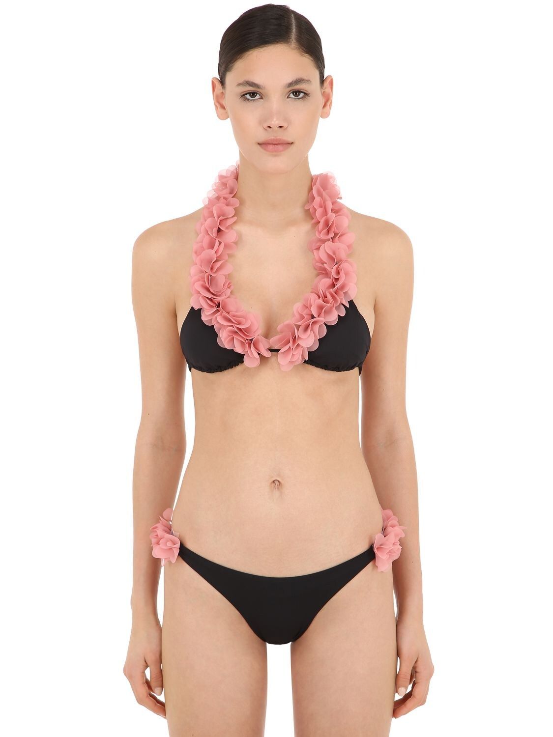 Jamilia Lycra Triangle Bikini | Luisaviaroma