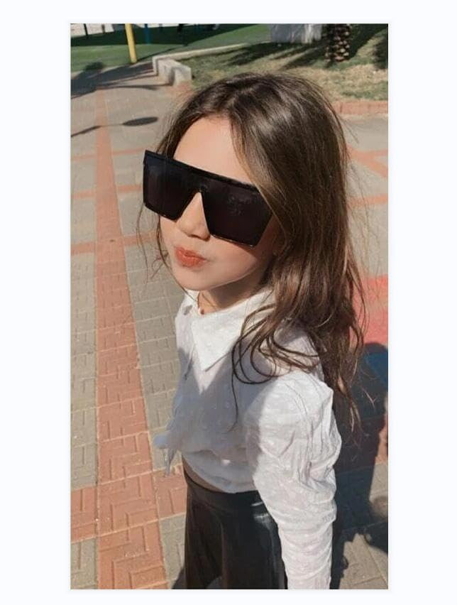 Toddler Sunglasses Kids Flat Top Shield Shades for Girls Boys | Amazon (US)