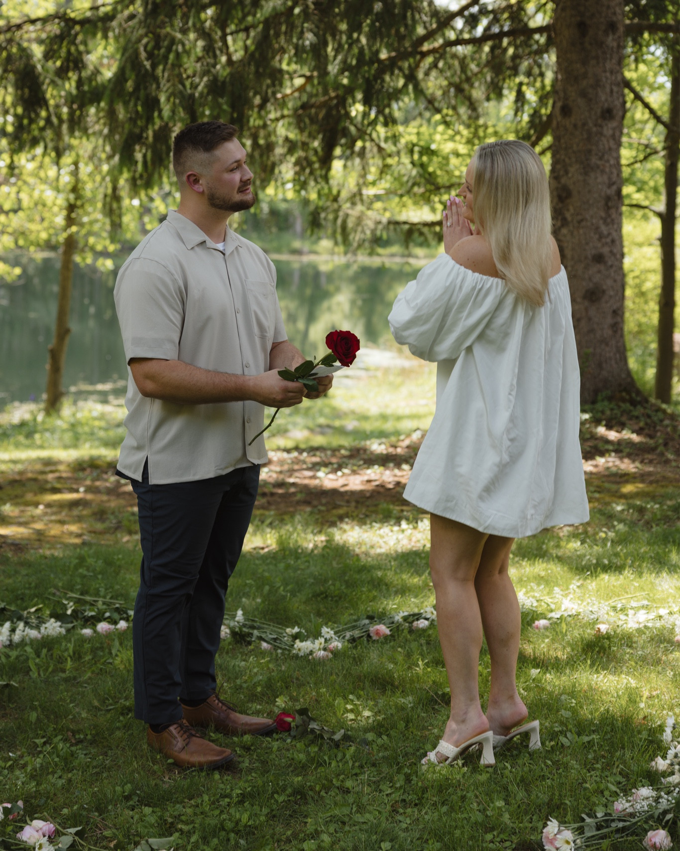 Engagement outfit! 🤍

#LTKStyleTip #LTKWedding