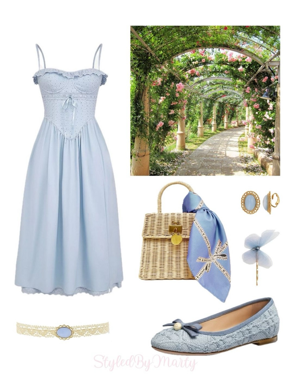 princess polly baby blue dress DIY MODERN BRIDGERTON INSPIRED DRESS || Lucykiins