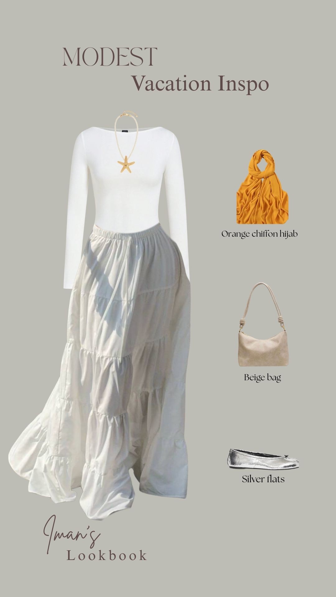 Modest summer outfit inspo