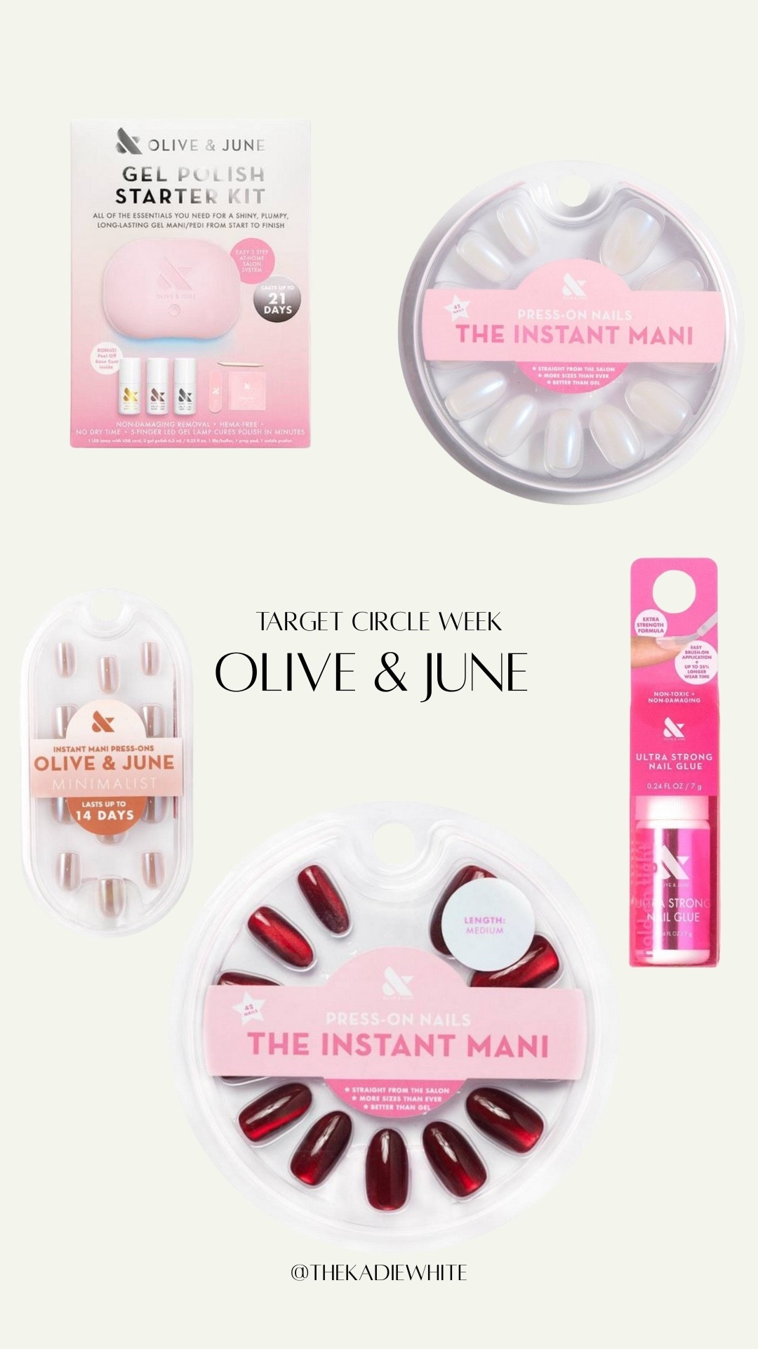 Target Circle deal of the day!!! So much Olive & June for cheap😍 

#LTKSaleAlert #LTKBeauty