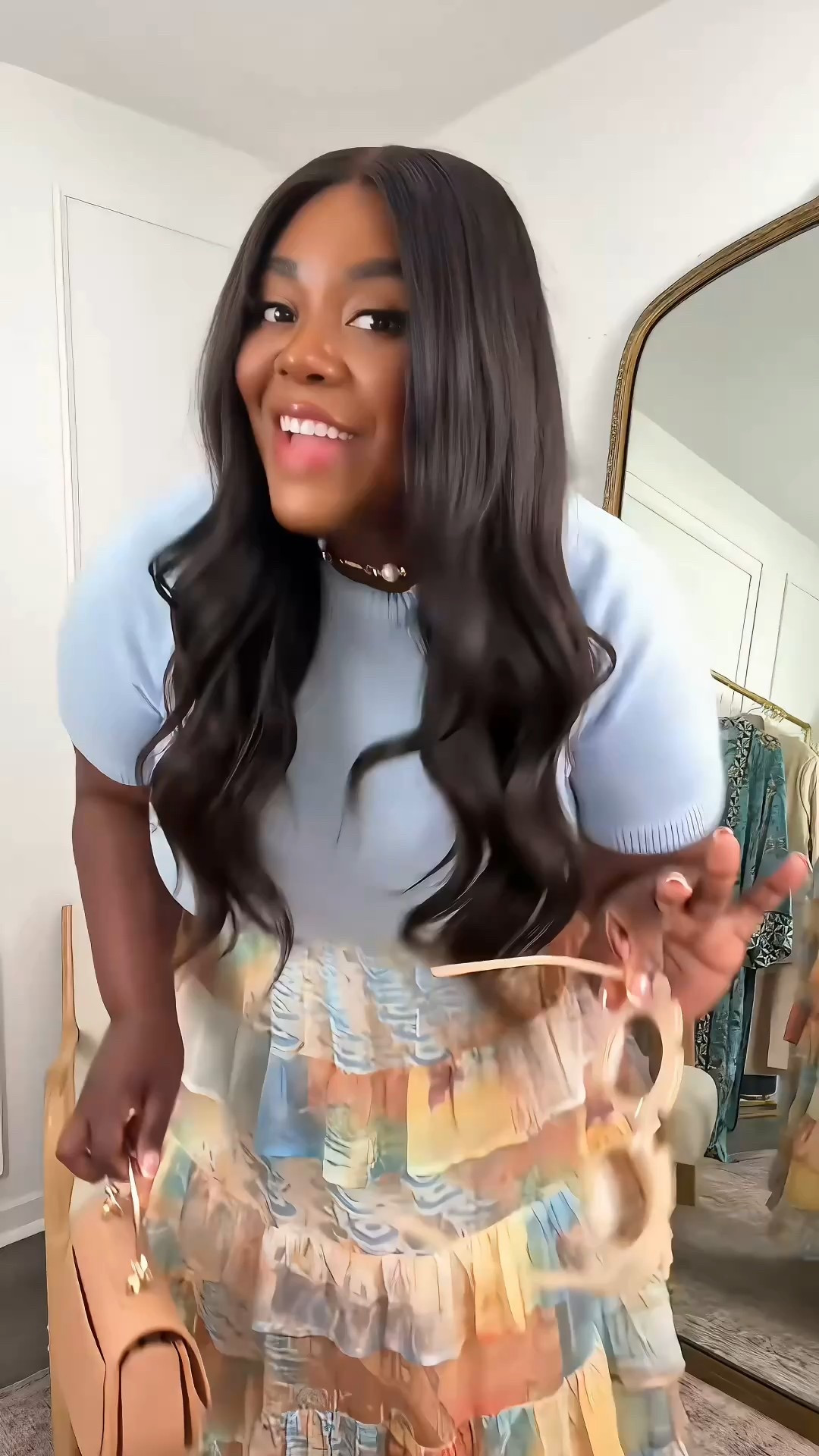 Such a fun look that never would have happened if I didn’t make a few tweaks instead of trashing an entire look. We all have bad image days but we can always pivot and style ourselves in something that makes us feel beautiful and confident. This turned out to be such a sweet spring look.

Bag & Skirt are unfortunately old and sold out. 



#LTKFindsUnder50 #LTKFindsUnder100 #LTKPlusSize