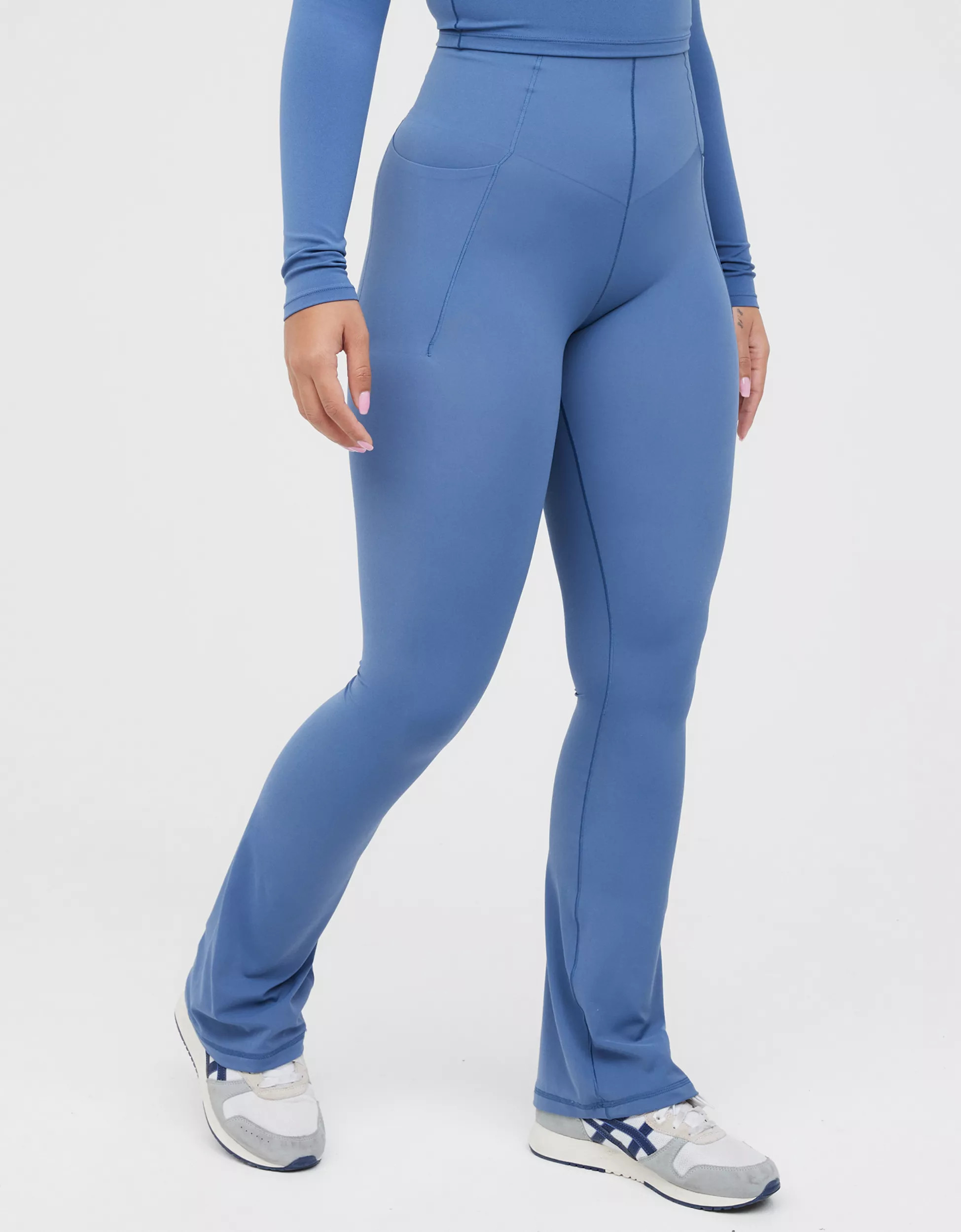 OFFLINE By Aerie Real Me Xtra Hold Up! Pocket Bootcut Legging | Aerie