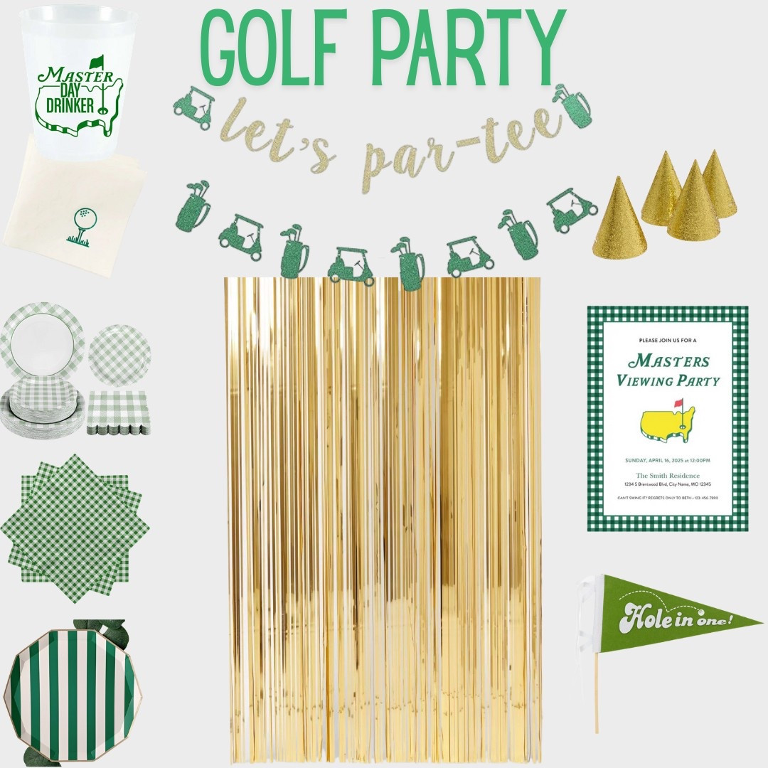 Golf Masters party decor 

#LTKParties #LTKSeasonal