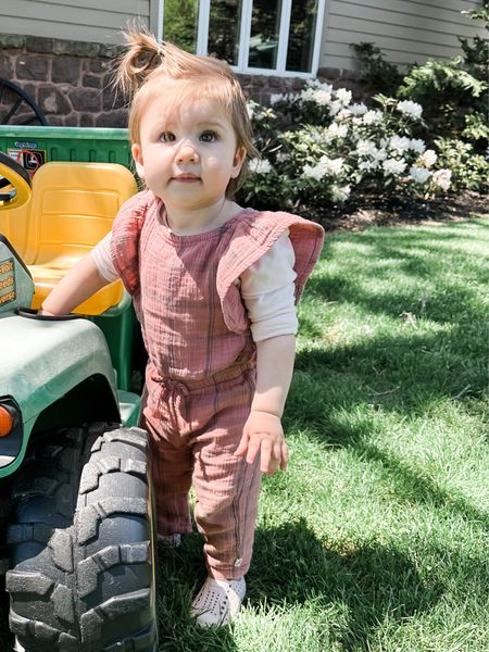 the cutest little romper and water shoes for a day visit to the farm 

#LTKshoecrush #LTKkids #LTKbaby