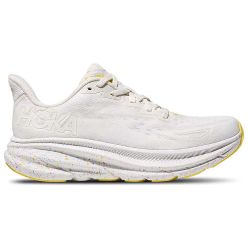 HOKA Womens HOKA Clifton 9 - Womens Running Shoes White/Lemonade Size 08.0 | Foot Locker (US)