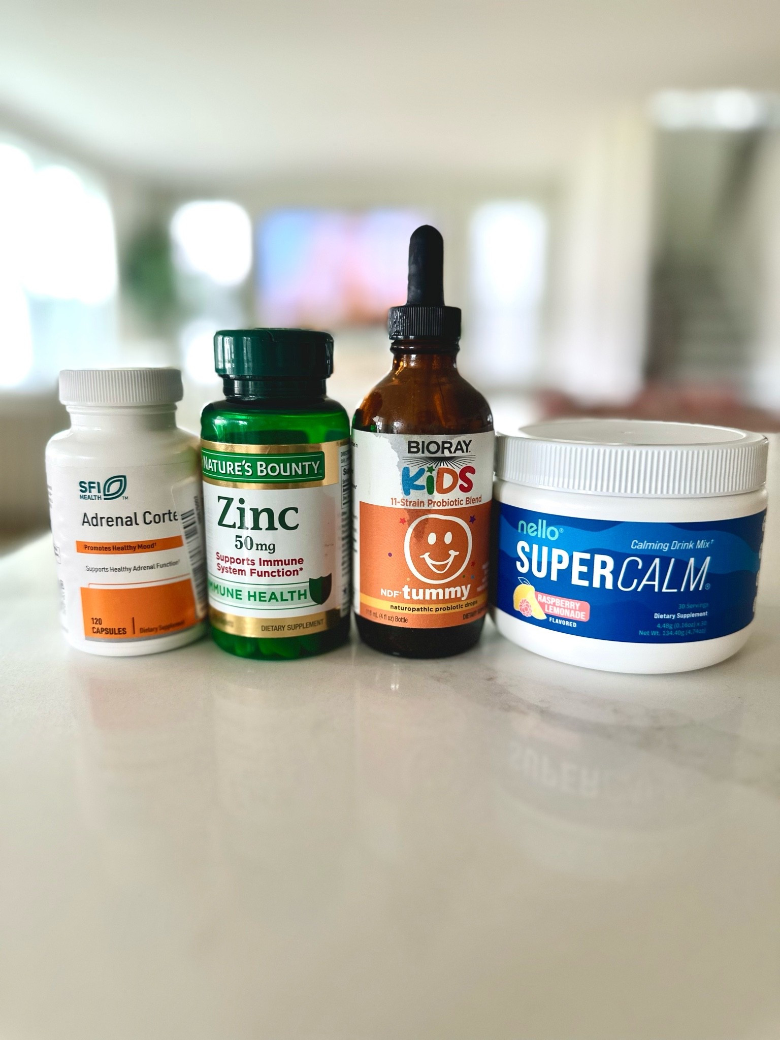 Nighttime supplement routine for my son 🤍

At night, our focus is calming his body and supporting his nervous system. This combo has been really helpful for that—especially the zinc and adrenal cortex for mood support and helping with more intense stimming.

I never try to stop stimming, but I do try to support him in ways that keep him safe and comfortable. This has made a big difference for us.

We still include a probiotic, and I mix everything together with a little water to make it easy. I add just a small amount of Super Calm at night mainly to give it some flavor so it’s not just… let’s be real… questionable tasting 😂

Just sharing what’s been working for us 💛 I’m not a doctor, so always check with your child’s provider before trying anything new

#autismmomlife #adhdsupport #nighttimeroutine #nervoussystemsupport #momsoftiktok #realmomlife

#LTKKids