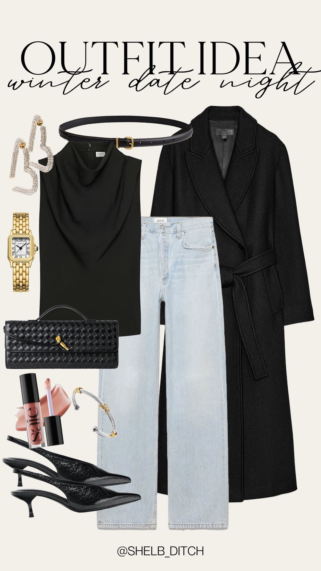 Winter date night outfit idea. Winter style. Chic winter date night outfit. Aritzia new arrivals. Aritzia denim. Chic date night outfit idea. 

#LTKFindsUnder100 #LTKFindsUnder50 #LTKSeasonal