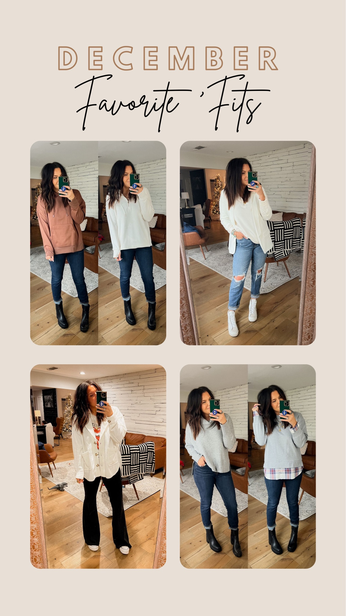 Monthly outfits, outfit favorites 

#LTKunder50 #LTKunder100 #LTKFind