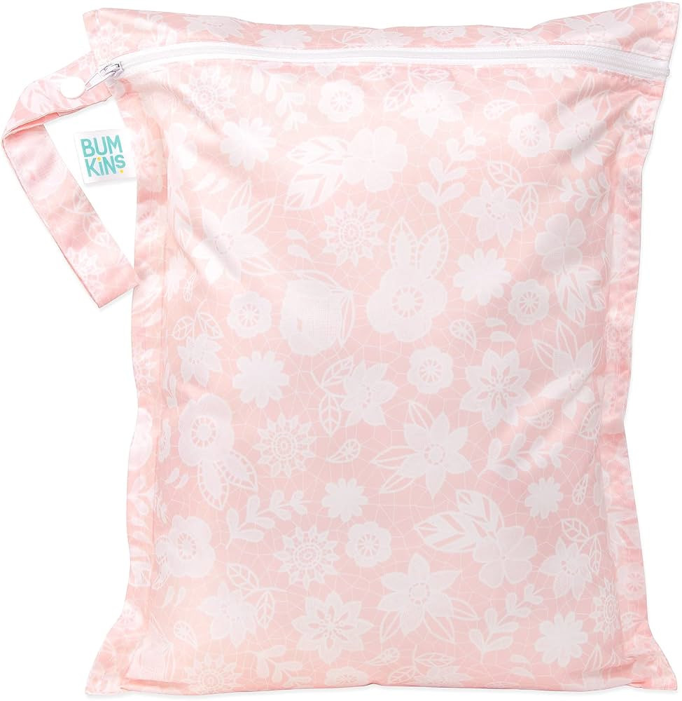 Bumkins Waterproof Wet Bags for Baby, Travel, Swimsuit, Cloth Diapers, Pump Parts, Gym Clothes, T... | Amazon (US)
