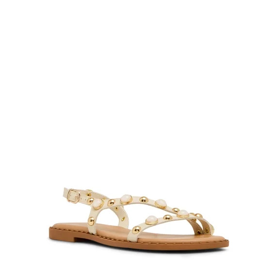 Madden Girl Women's Wittty Jeweled Strappy Sandal | Walmart (US)