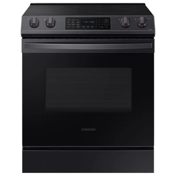 30" 6.3 cu. ft. Smart Slide-in Electric Range | Wayfair North America
