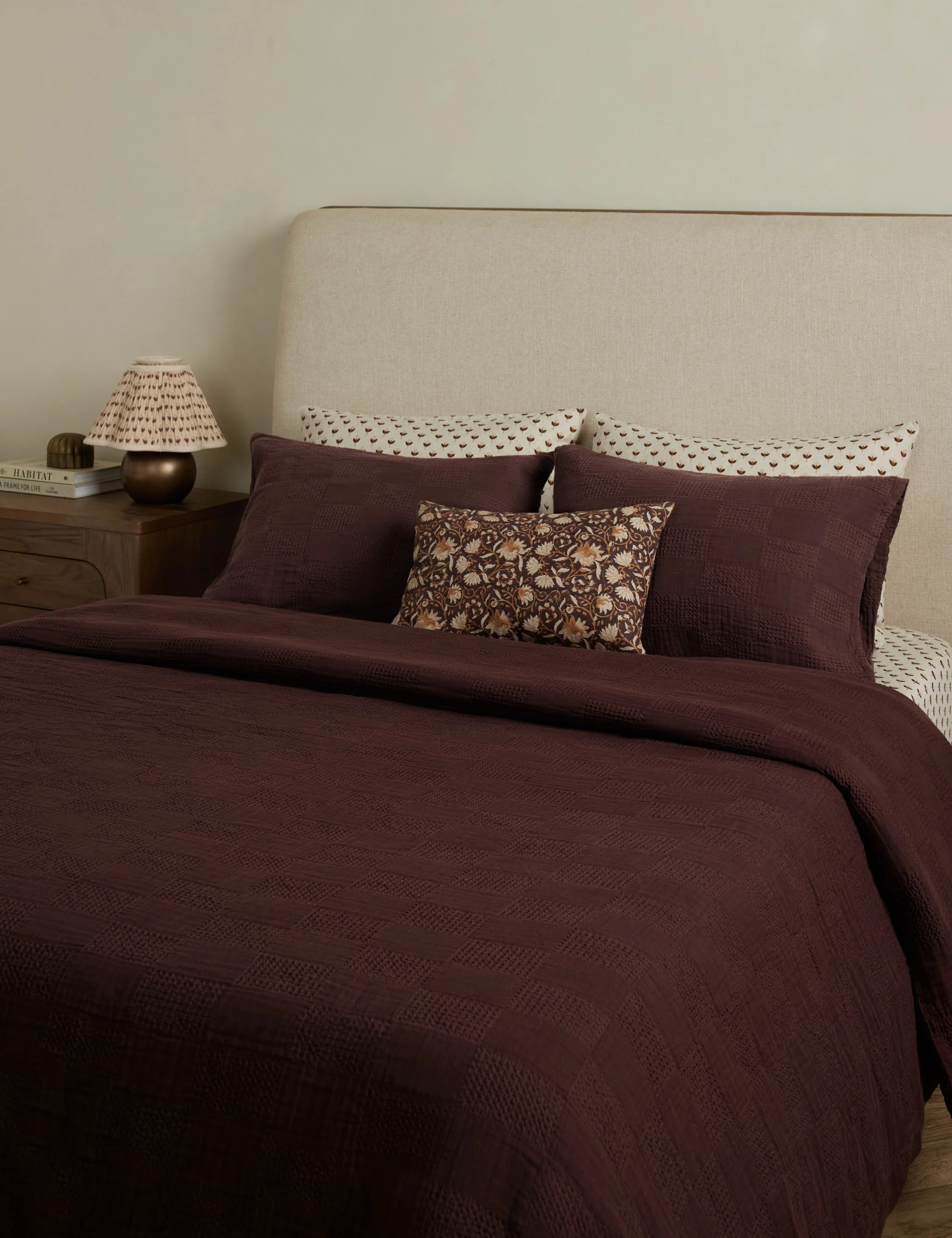 Kingsley Textured Cotton Duvet Cover | Lulu and Georgia 
