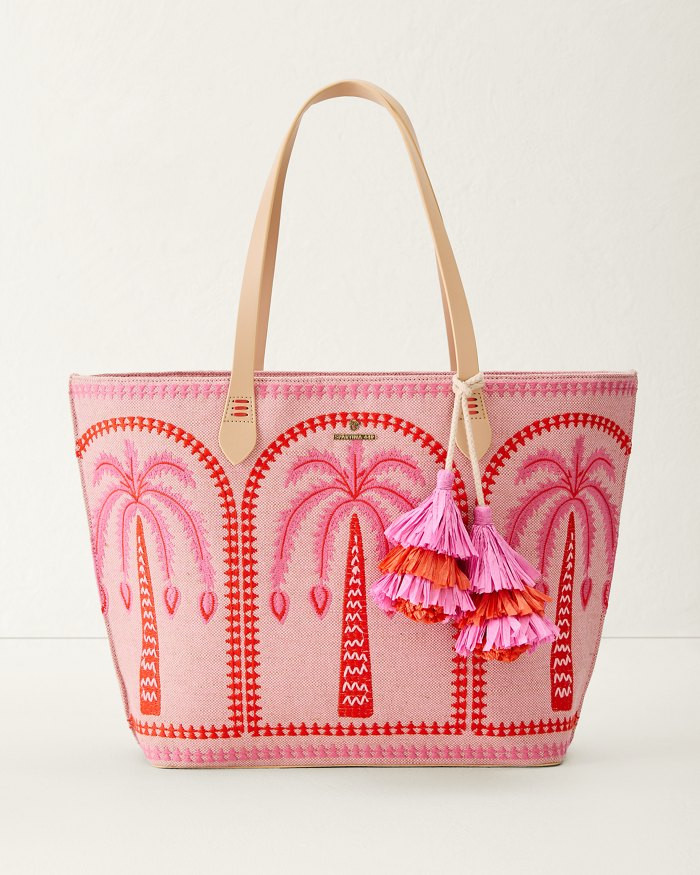 Pink Palms Fiesta Tote | Tommy Bahama