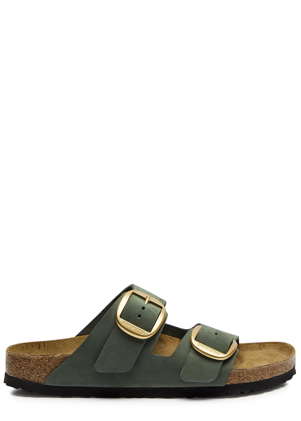 Arizona Big Buckle nubuck sliders | Harvey Nichols (Global)